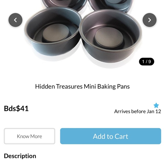 New!  Attention;BAKERS! Mini cake pan set .. for filled cakes!  FOUR ALTOGETHER - Picture 9 of 11